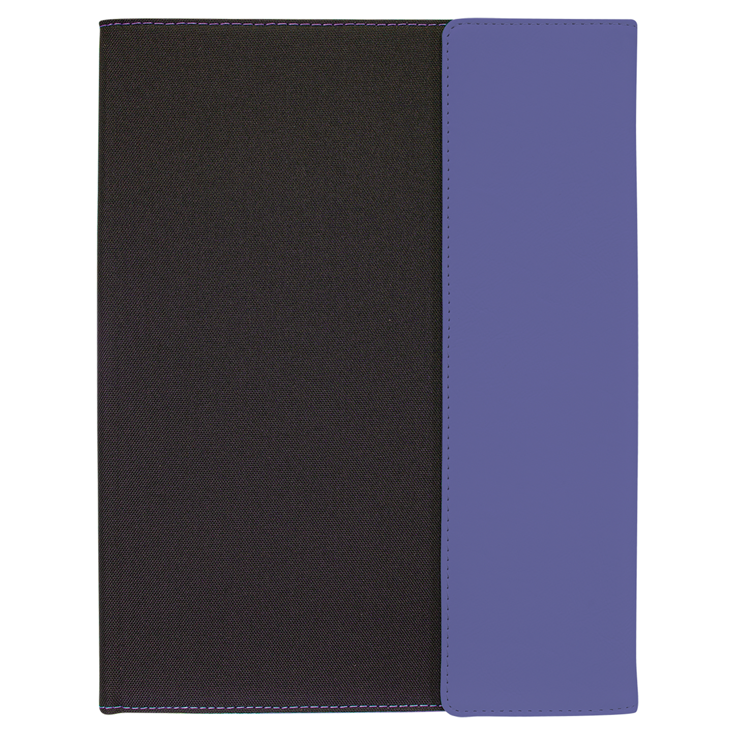 ADD YOUR LOGO -  7x9  Leatherette/ Canvas Portfolio with Notepad