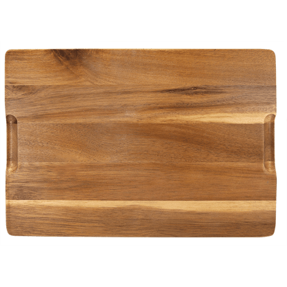 Personalized Acacia Wood & Slate Cutting Board